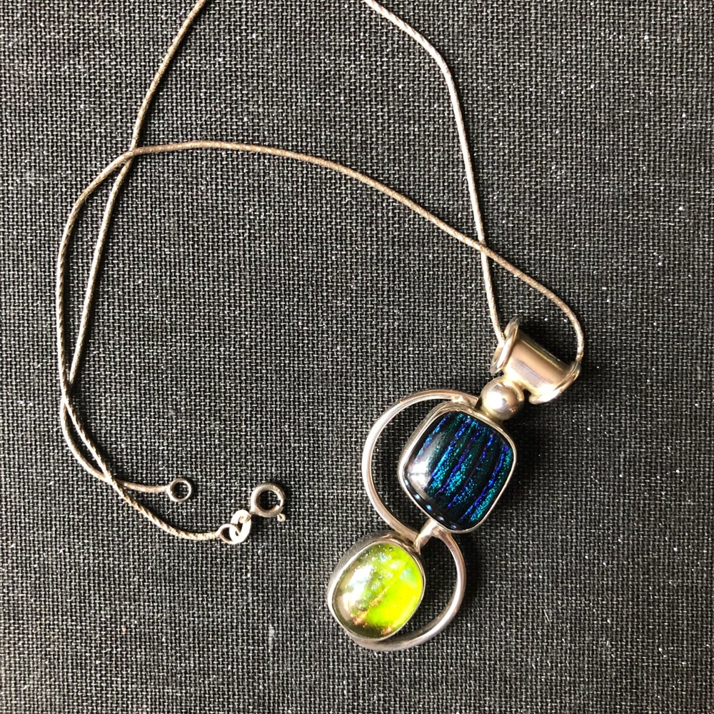 🌸. Silver necklace!
